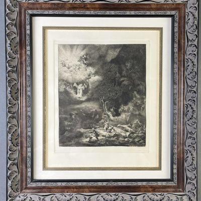 Lot 154 | Antique Etching Amand Durand After Rembrandt
