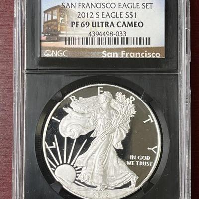 Lot 63 | 2012 Silver Dollar From the San Francisco Set
