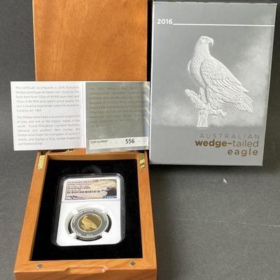 Lot 206 | 2016 Australian Wedge-Tailed Eagle Bi-metal Coin
