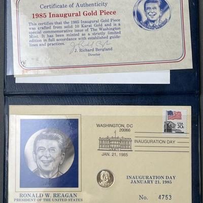 Lot 188 | 1985 Inaugural 10K Gold Piece Limited Edition
