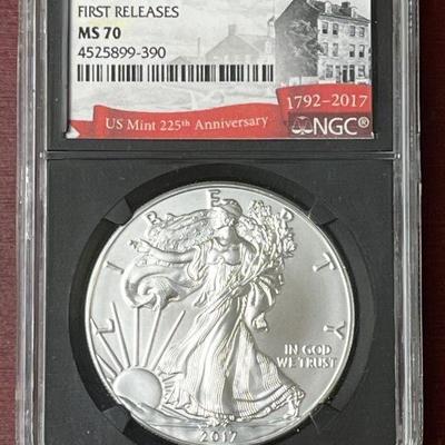 Lot 59 | 2017 Silver Dollar U.S. Mint 225th Anniversary
