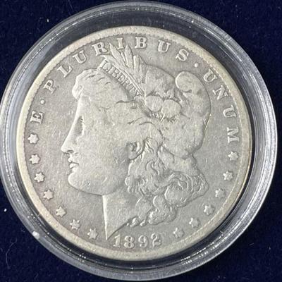 Lot 22 | 1892 Morgan Silver Dollar
