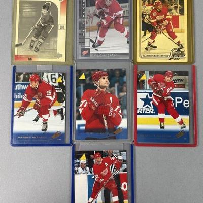 Lot 203 | Vintage Red Wings Trading Cards
