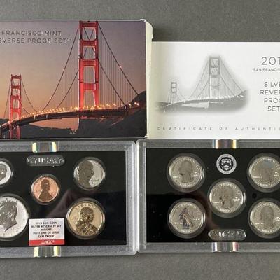 Lot 86 | 2018 San Francisco Mint Silver Reverse Proof Set

