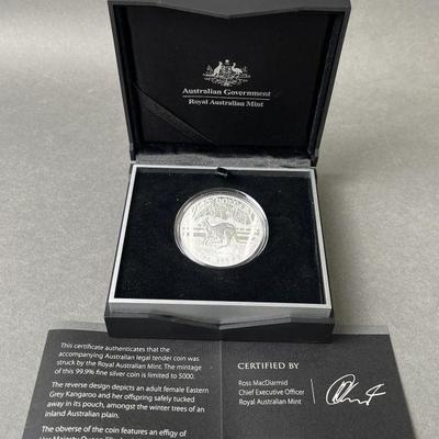 Lot 118 | 2016 Australia Silver Dollar Mother Kangaroo
