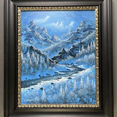 Lot 157 | Original Oil Painting by Jon Rattenbury & COA
