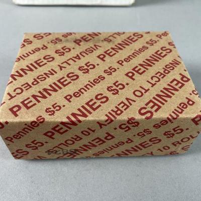 Lot 275 | 10 Rolls of 2017 Unopened, Sealed Pennies
