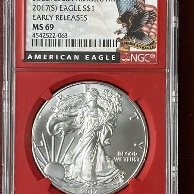 Lot 53 | 2017 Silver Dollar Struck At San Francisco Mint
