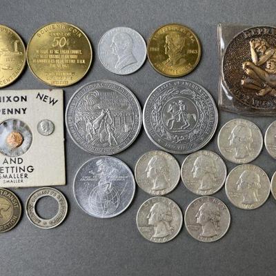 Lot 191 | Anniversary Medals, Ad Coins, Tokens & More
