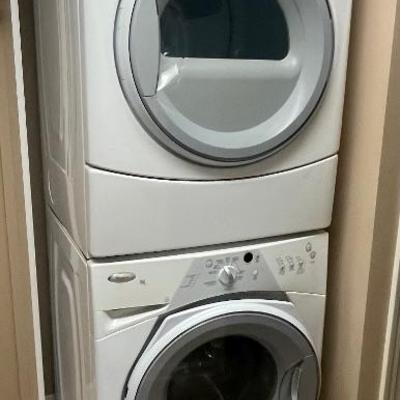Whirlpool Duet Sport stackable washer & dryer set