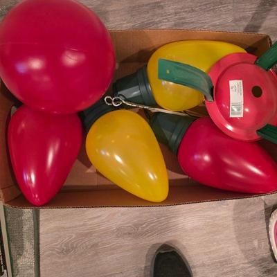 Extra large xmas bulb lights