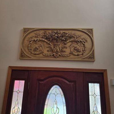 Large wall plaque