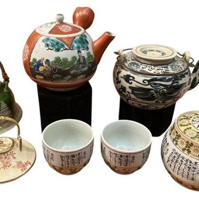 Collection Chinese & Japanese Teapots