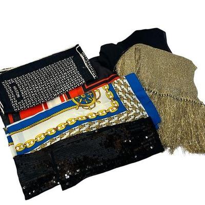 A Collection of Vintage Scarves, HALSTON