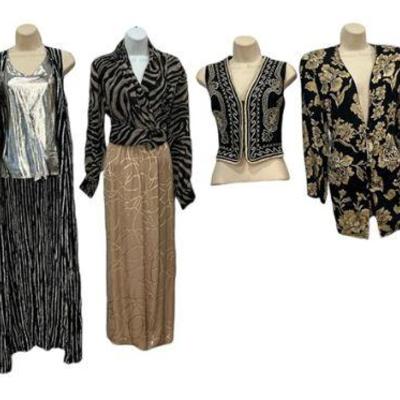 A Collection of 1980s-Y2K Womens Patterned Clothing