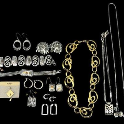 A Collection of Womens Costume Jewelry, AVON, BRIGHTON