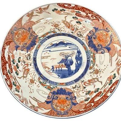 Large Japanese Imari Charger