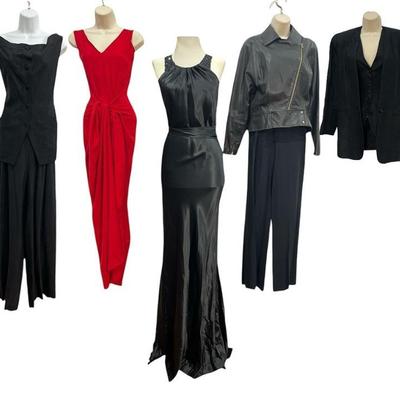 A Collection of Vintage Evening Wear, DONNA KARAN, VERA WANG