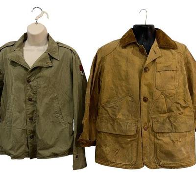 Early Vintage Hunting Field Jackets, AMERICAN FIELD, US ARMY