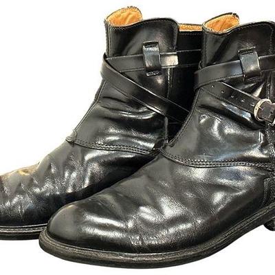 A Pair of Vintage Leather Mens Boots
