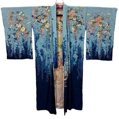 Vintage Japanese Silk Kimono