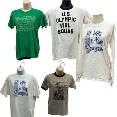 A Collection of Men's Vintage T-Shirts, Olympics