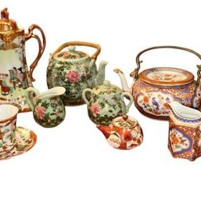A Collection of Asian Tea Sets