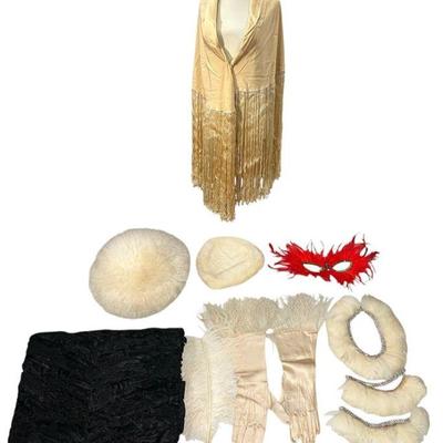 A Collection of Womens Turn of the Century Evening Wear