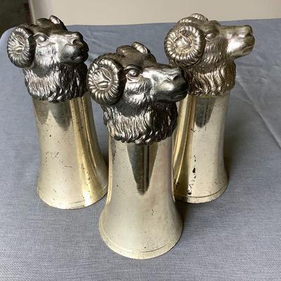 Rams Head Stirrup Cups
