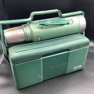 Stanley Alladin vintage lunch box with thermos