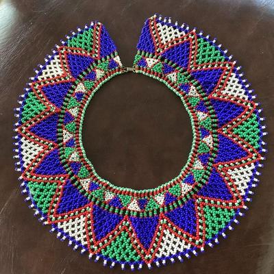 Beaded collar