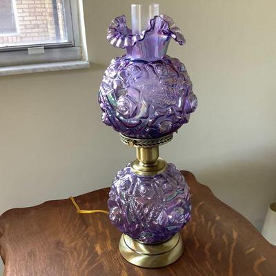 Rare Fenton Lamp