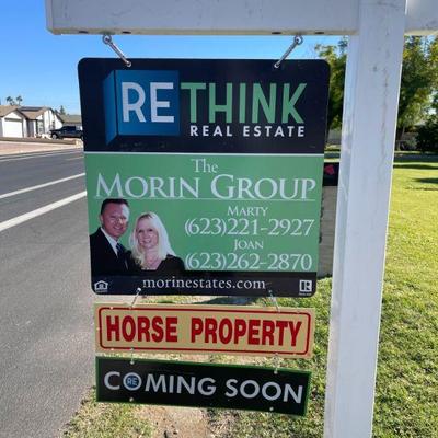 ASK US about the Real Estate! Listing Coming Soon! RETHINK Real Estate - Marty 623-221-2927 Joan 623-262-2870