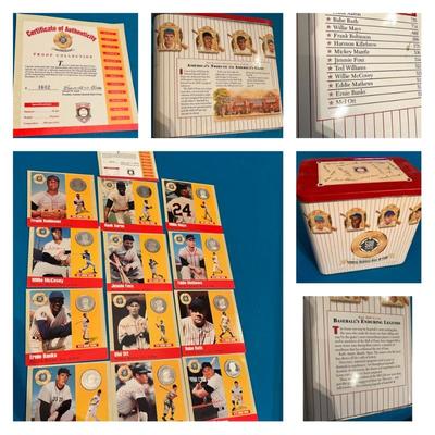 Baseball Hall of Fame Silver Proof collector set!