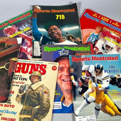 (9pc) VINTAGE SPORTS ILLUSTRATED & OTHER MAGAZINES | Including Sports Illustrated issues from: April 15, 1974; Dec 1, 1975; Nov 28,...