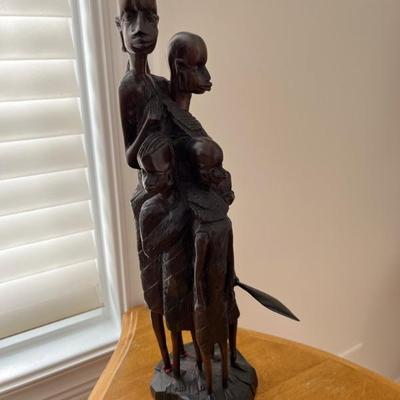 African Masai carvings