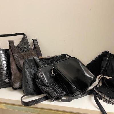 Loads of vintage and designer handbags and belts