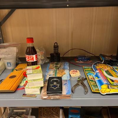 Teaching supplies and classroom aides, mostly K-4 and for Hebrew School, plus lots of little Hebrew School prizes for students from Israel