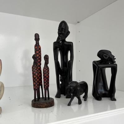 African Masai carvings