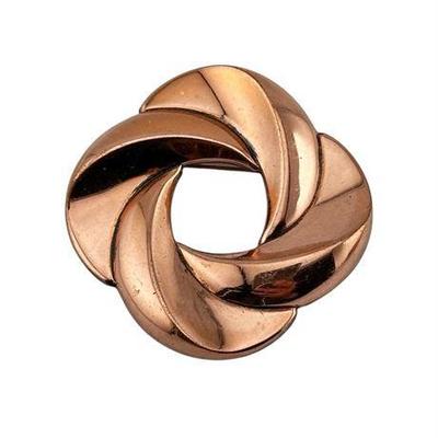 Lot 118   
MCM Renoir Copper Brooch