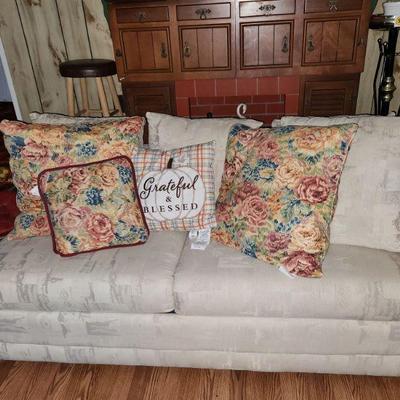 loveseat with matching sofa