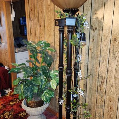 Tall floor lamp
