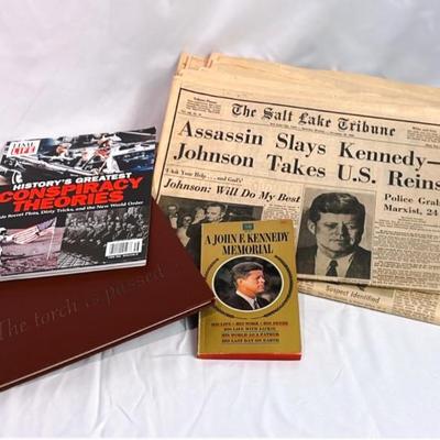 Historical JFK Memorabilia Collection
This unique collection of JFK memorabilia commemorates a pivotal moment in American history....
