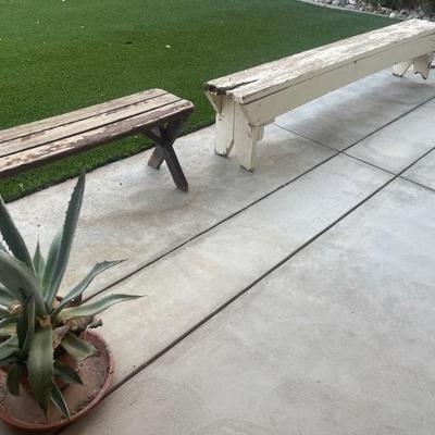 Benches - need work 