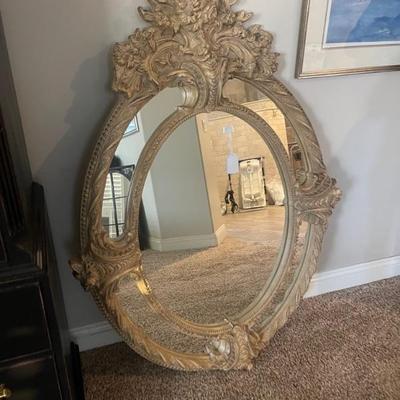 Large ornate mirror 