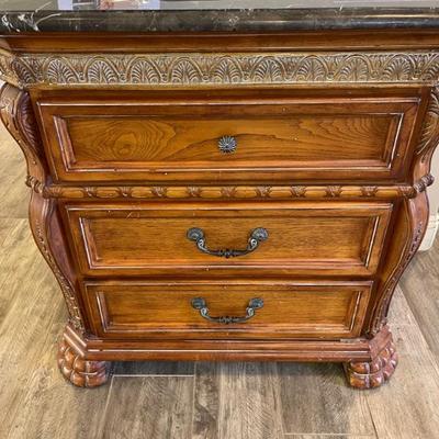 Sale Photo Thumbnail #7: Side table marble top 