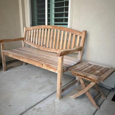 Patio bench 
