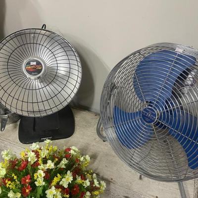 Heater and fan 