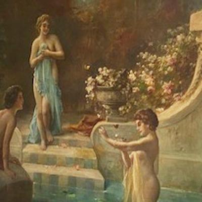 HANS ZATZKA ROMANTIC LARGE OIL PAINTING
$ 10,000.00 OR BEST OFFER

