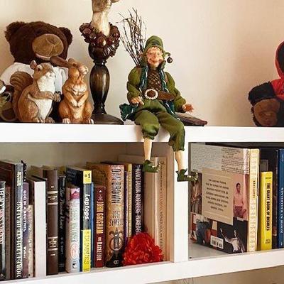 BOOKS AND DECORATIONS